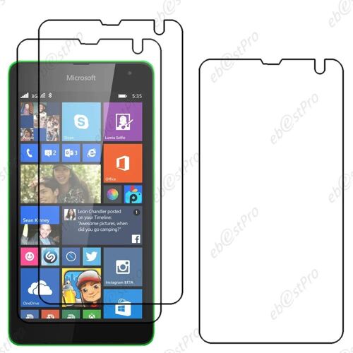 ebestStar ® Lot x3 Film Protecteur d'écran Transparent pour Microsoft Lumia 535