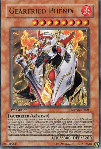 Yu-Gi-Oh! : Carte Ultra Rare : Gearfried Phénix