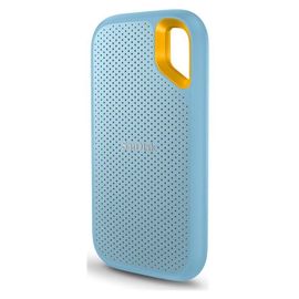 SanDisk Extreme Portable V2 - SSD - chiffré - 4 To - externe (portable) - USB 3.2 Gen 2 (USB-C connecteur) - AES 256 bits - bleu ciel