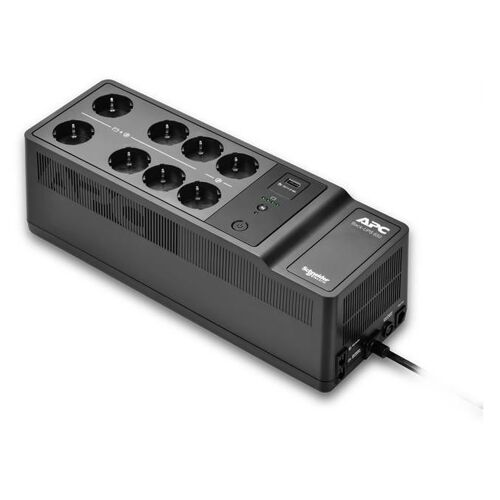 APC Back-UPS BE650G2-GR - Onduleur - CA 230 V - 400 watt - 650 VA - connecteurs de sortie : 8 - noir