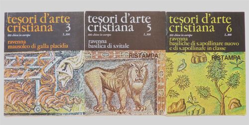 3 N° De Tesori D'arte Cristiana - Ravenna: * 3 Mausoleo Di Galla Placidia  * 5 Basilica Di S. Vitale  * 6 Basilica Di S. Apollinare Nuovo...