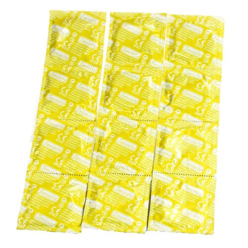 Préservatifs En Forme De Fruits Pour Hommes, Jouets Sexuels, Retardent Le Coq, Produits Sexuels, Couverture De Gode, Stimulation Nervurée, Lot De 4 Douzaines, 48 Pièces