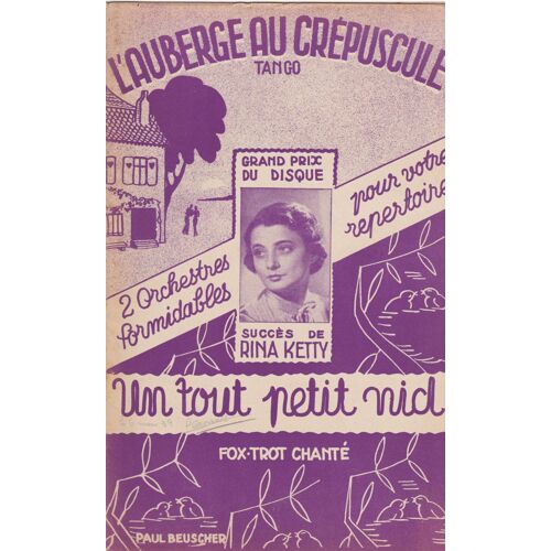 Rina Ketty "Un Tout Petit Nid"