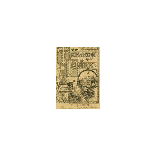Bf Gilbert 1886 Takoma Park Brochure