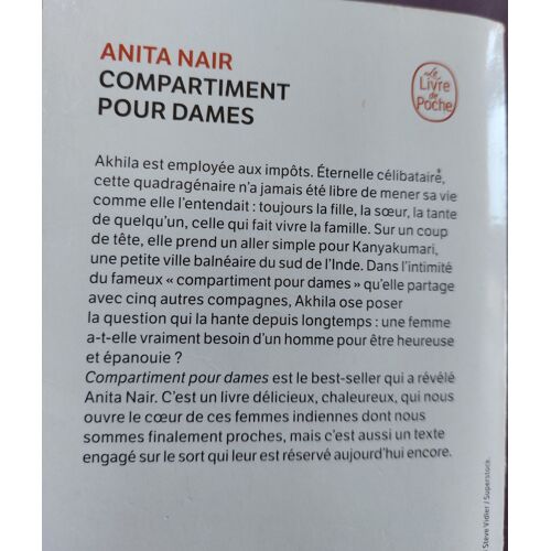 Compartiment Pour Dames De Anita Nair