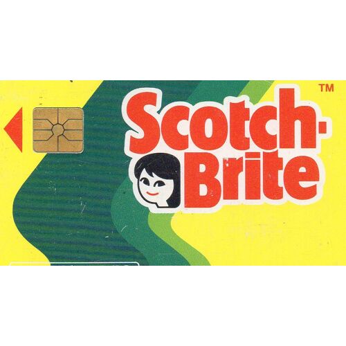 Telecarte Telephonique50 Scotch Brite- Tirage 2000000 Exemplaires -01/92