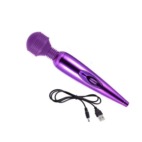 Baguette Magique Av Stick Pour Femme, Stimulateur De Clitoris, Charge Usb, Masseur De Point G, Jouets Sexuels Pour Couple