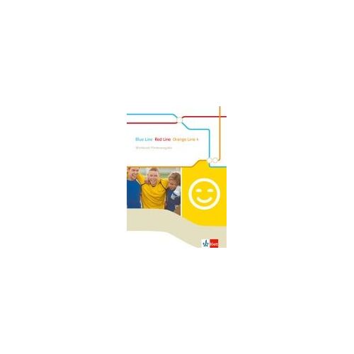 Blue Line - Red Line - Orange Line 4. Workbook Förderausgabe