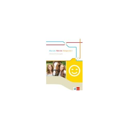 Blue Line - Red Line - Orange Line 3. Workbook Förderausgabe