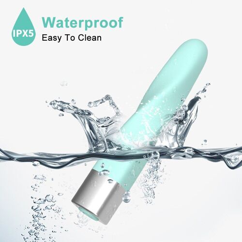 Vibrateur À Balles De Couleur Verte Pour Femmes, Stimulateur De Clitoris De Point G, Massage, Mini Jouet Sexuel Rechargeable Par Usb Pour Femmes