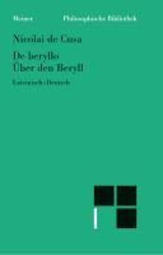 Nikolaus Von Kues: Über Den Beryll