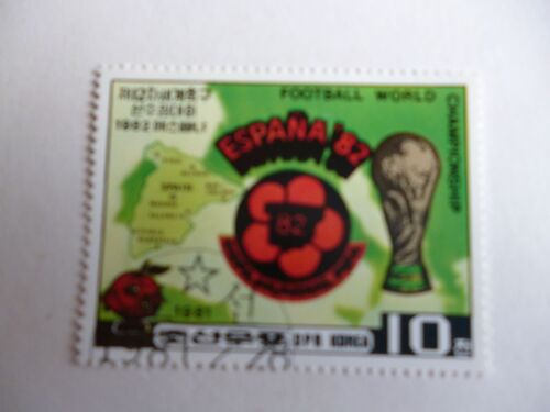 Timbre "Dprk Corée:Coupe Du Monde De Football:Espagne 1982".