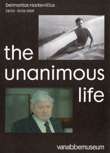 Carton D'invitation De L'exposition De Deimantas Narkevicius "The Unanimous Life", Organisée Au Vanabbemuseum, Le 28 Février 2009
