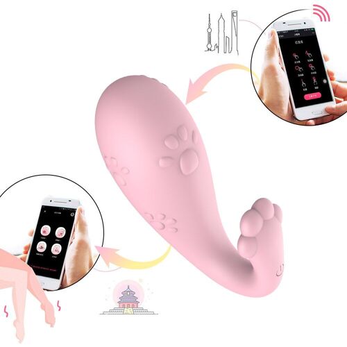 Monster Shape ? Vibromasseur Avec Application Bluetooth, Contrôle Sans Fil, Point G, ¿Uf Vibrant, Gode, Stimulation Du Clitoris, Jeux De Couple, Jouet Sexuel Pour Femmes