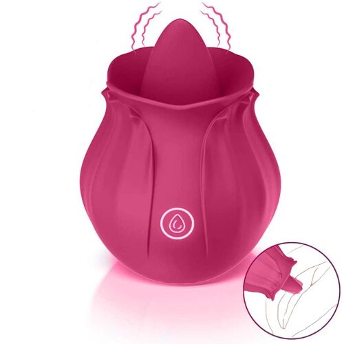 Vibrateur Point G, Stimulateur De Clitoris Et De Langue, Jouet Sexuel Pour Femmes Et Couples, Rechargeable, Suceur De Mamelon, Masturbateur