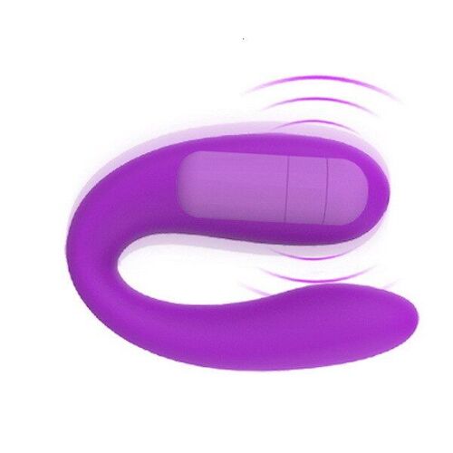 Vibromasseur Puissant Type U Pour Couple Et Femme, Jouet Sexuel Pour Adulte, Stimulateur Du Clitoris, Gode De Vibration, Chatte Étanche En Silicone