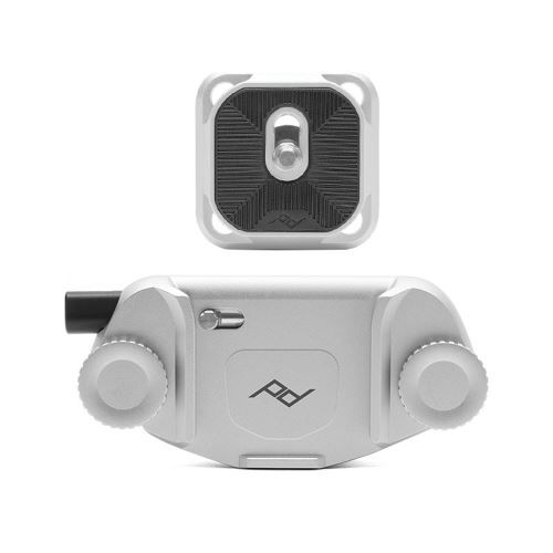 PEAK DESIGN CPS3 Capture camera clip v3 argent avec plateau standard