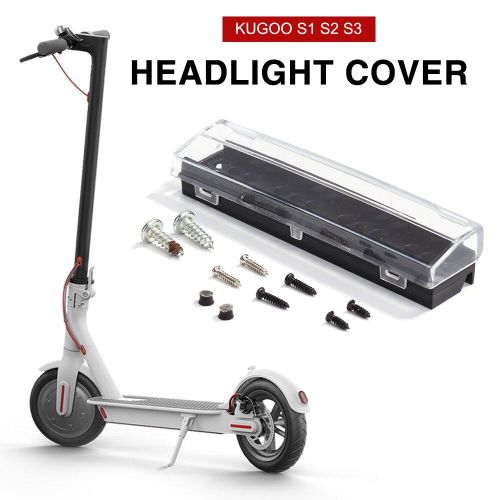 Couvercle De Phare Avant En Plastique, Couvercle De Protection D'écran Lcd Pour Scooter Électrique Kugoo S1 S2 S3