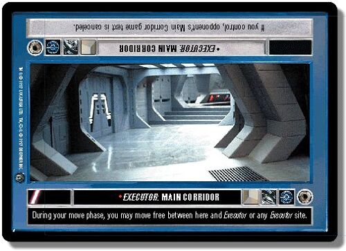 Star Wars Ccg-Dagobah- Executor : Main Corridor