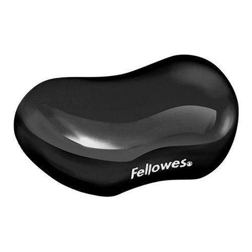 Fellowes Repose-poignet pour souris Crystal Gel, noir