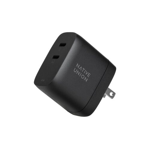 Chargeur Rapide Native Union Gan Pd 67 W Double Usb C Noir