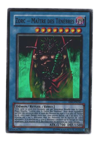 Dr1-Fr244 - Zorc Le Maitre Des Ténébres - Yu Gi Oh! - Français - Super Rare - Sr