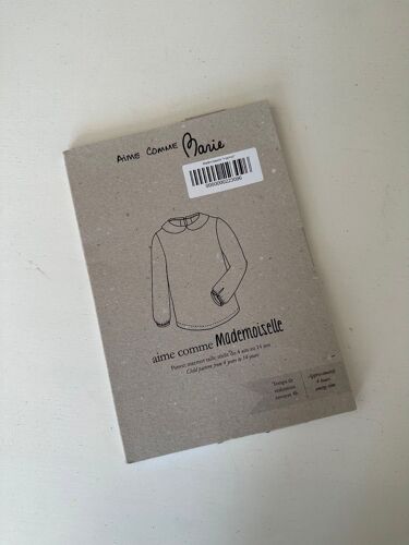 Patron Pochette Aime Comme Marie « Mademoiselle » Enfant Du 4 Au 14 Ans 