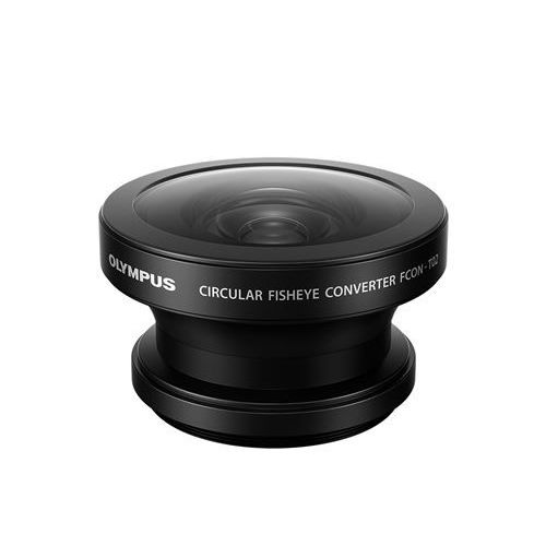 Objectif pour Compact Olympus Fisheye FCON-T02 pour TG-1.2.3.4.5.6