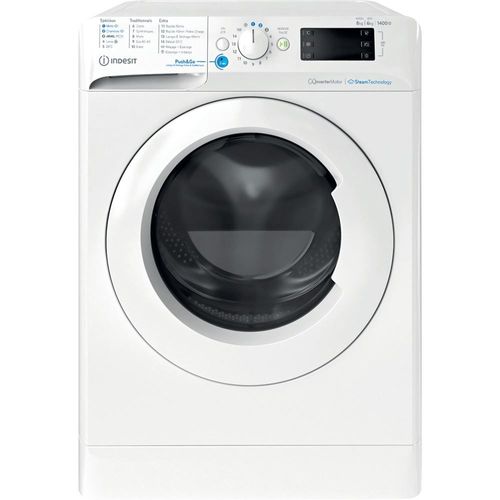 Lave-linge séchant INDESIT BDE86435WVFR