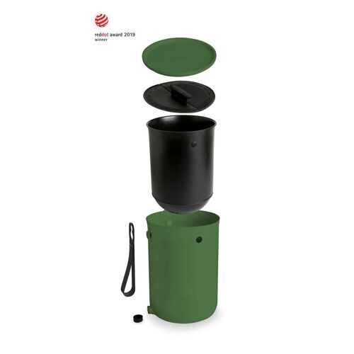 Composteur skaza boka 9 6l olive