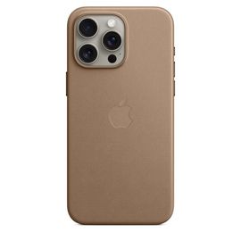 Apple - Coque De Protection Pour Téléphone Portable - Compatibilité Avec Magsafe - Tissu Fin - Taupe - Pour Iphone 15 Pro Max
