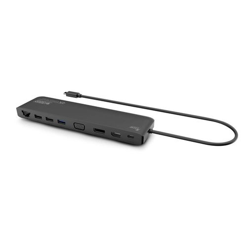 Urban Factory Hubee Mini - Station d'accueil - USB-C - VGA, HDMI, DP - 1GbE