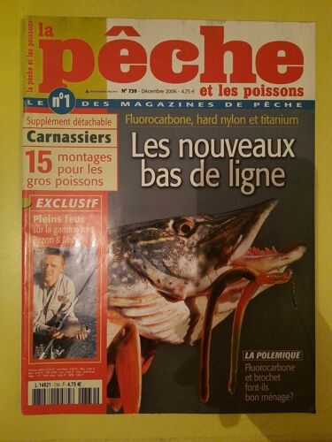 La Pêche Et Les Poissons Nº739 Les Nouveaux Bas De Ligne 2006