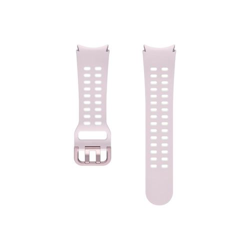 Samsung Et-Sxr93 - Bracelet Pour Montre Intelligente - Small/Medium - Mauve, Blanc - Pour Galaxy Watch6, Watch6 Classic