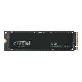 Crucial T700 - SSD - chiffré - 2 To - interne - M.2 - PCI Express 5.0 (NVMe) - TCG Opal Encryption 2.01