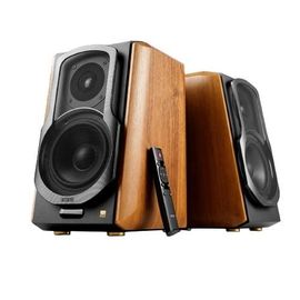 Edifier Enceinte Bibliothèque S1000MKII Enceintes Bibliothèques Audiophiles Actives 2.0 Enceintes Bluetooth 5.0 120w avec aptX