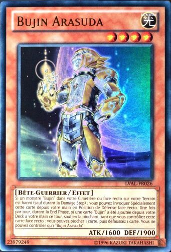 Carte Yu-Gi-Oh Lval-Fr026 Bujin Arasuda Neuf Fr