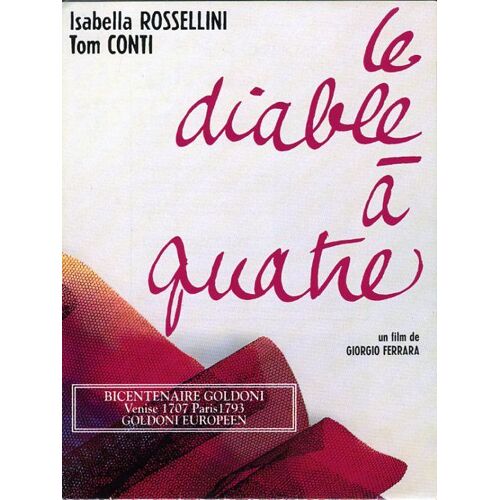 Le Diable À Quatre, Dossier De Presse, Giorgio Ferrara, Isabella Rossellini, Tom Conti, James Wilby