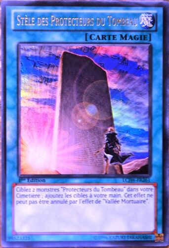 Carte Yu-Gi-Oh Lcjw-Fr261 Stèle Des Protecteurs Du Tombeau Neuf Fr