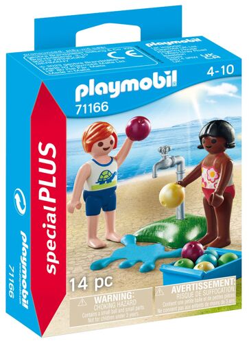 Playmobil Special Plus 71166 - Enfants avec ballons d'eau