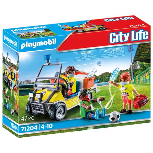 Playmobil City Life 71204 - Véhicule de secours