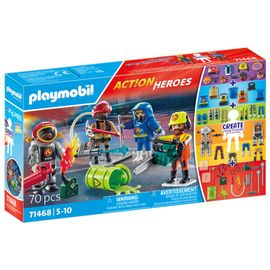 Playmobil Myfigures 71468 - My Figures : Métiers À Risque