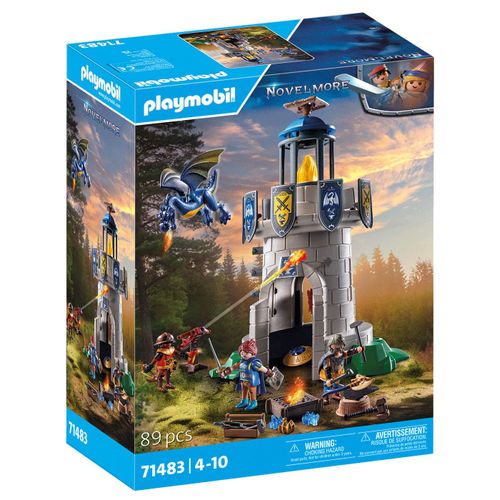 Playmobil Novelmore 71483 - Tour Du Chevalier Avec Forgeron Et Dragon