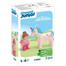 Playmobil Junior 71893 - Fée Et Licorne