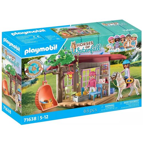 Playmobil Horses of Waterfall 71638 - Espace détente avec cavalières