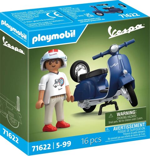 Playmobil Vespa 71622 - 1969 Vespa 150 Sprint Veloce, bleu
