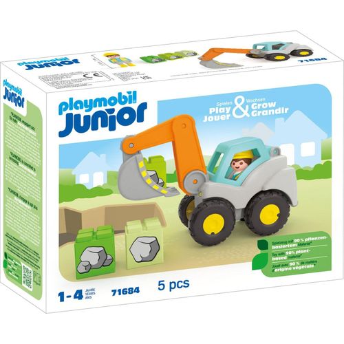 Playmobil Junior 71684 - Pelleteuse