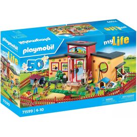 Playmobil My Life 71599 - Pension des animaux avec soigneurs et enfant (Spécial 50 ans)