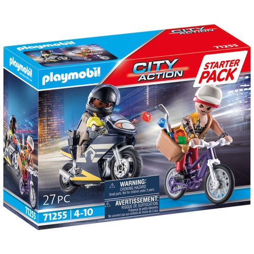 Playmobil City Action 71255 - Agent Et Voleur - Starter Pack