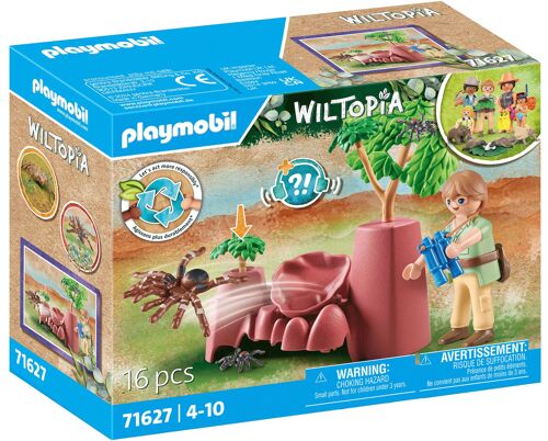 Playmobil Wiltopia 71627 - Rocher avec araignée géante
